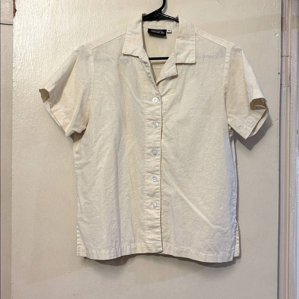Big Bud Press Pantry Button Short sleeve top size xs